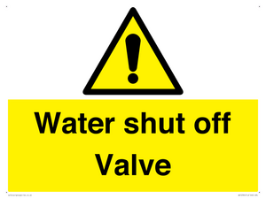 Water shut off Valve